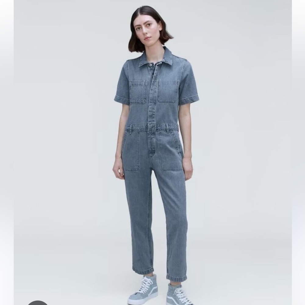 Everlane Jean Coverall Jumpsuit